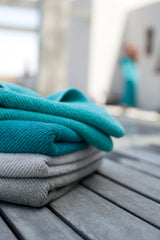 Serviette cheveux en coton égyptien « Twill »