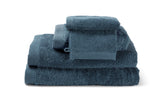 Serviette de bain moderne, de couleur Ocean en coton de la collection COMO