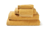 Serviette de bain moderne, de couleur Ochre en coton de la collection COMO