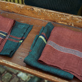 Set 6 x Serviettes « Stripe » – 100 % Lin