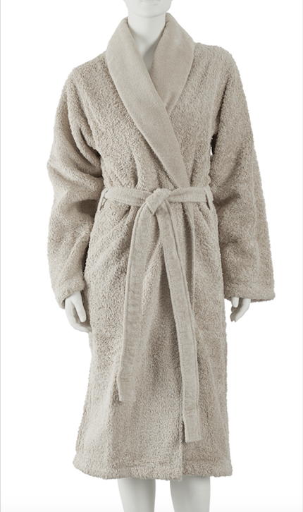 Peignoir coton egyptien sale